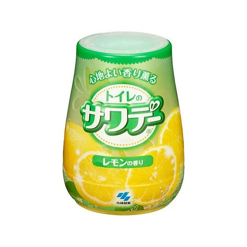 Solid Bathroom Air Freshener Lemon Scent 140g 1 개