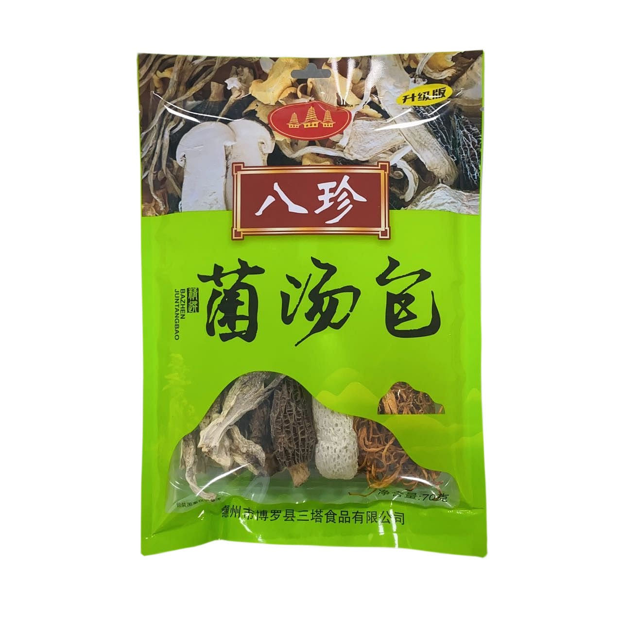 70g Bazhen mushroom soup bag 1 bag 70 g