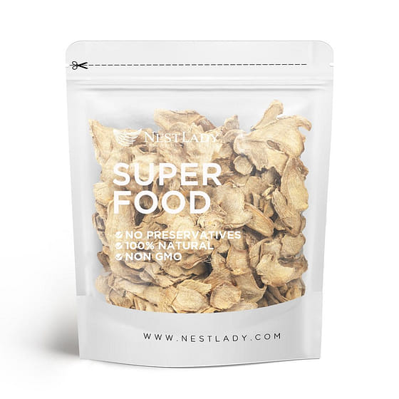 weee_beverages_NESTLADY Wild Ginger Slices Herbal Tea All Natural Nutritious 200G 1 count