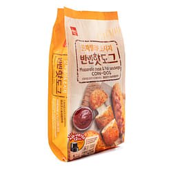 Wang Mozzarella Cheese and Fish Sausage Corn Dog, Frozen 400 g