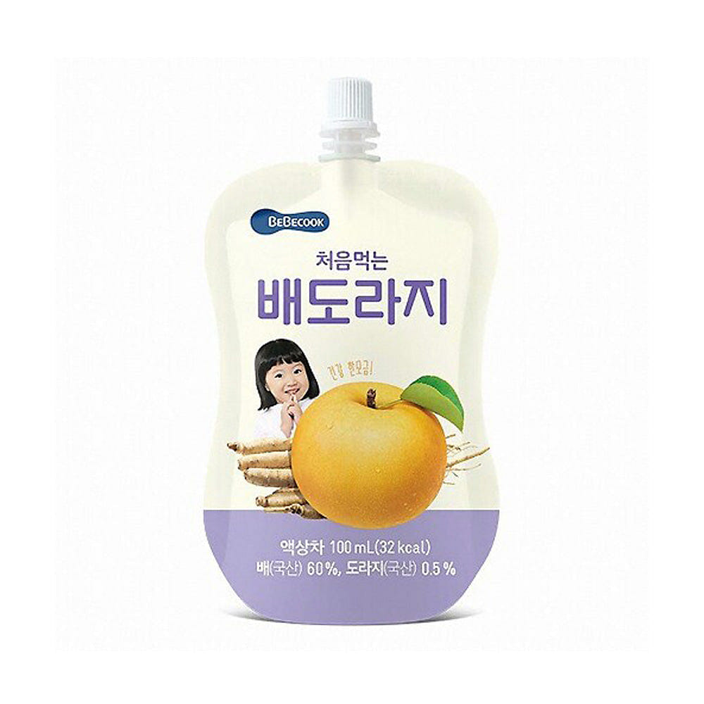 베베쿡 처음먹는 배도라지 100ml 1 개