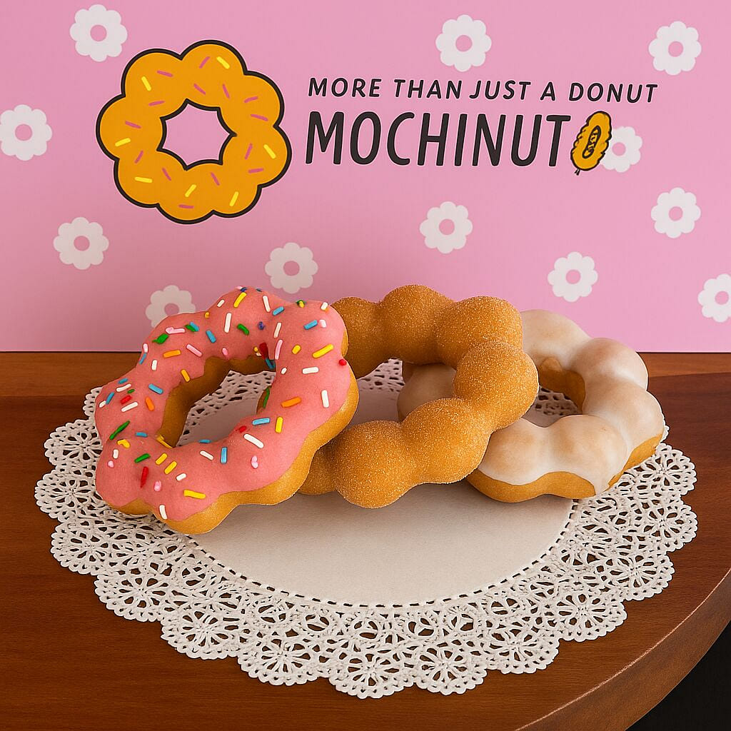Mochi Donut Combo (Strawberry /Original /Churros) 1 each
