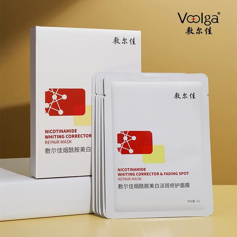 Fuerjia nicotinamide whitening whitening spot repair brightening hydrating mask 1 box