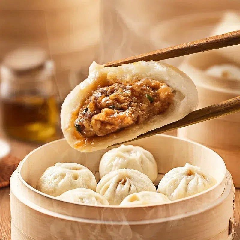 Old-style small steamed buns 8pc 1 each