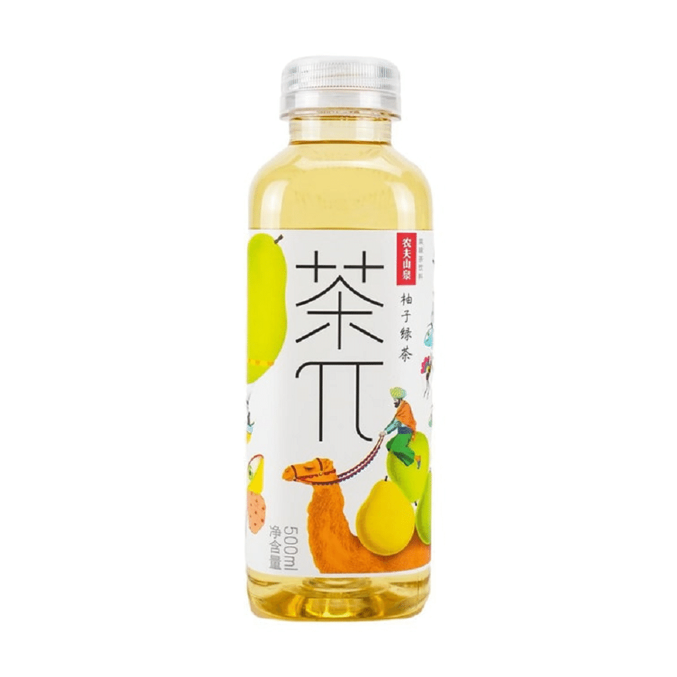 NONGFU SPRING Grapefruit Green Tea 500 ml 1 bottle