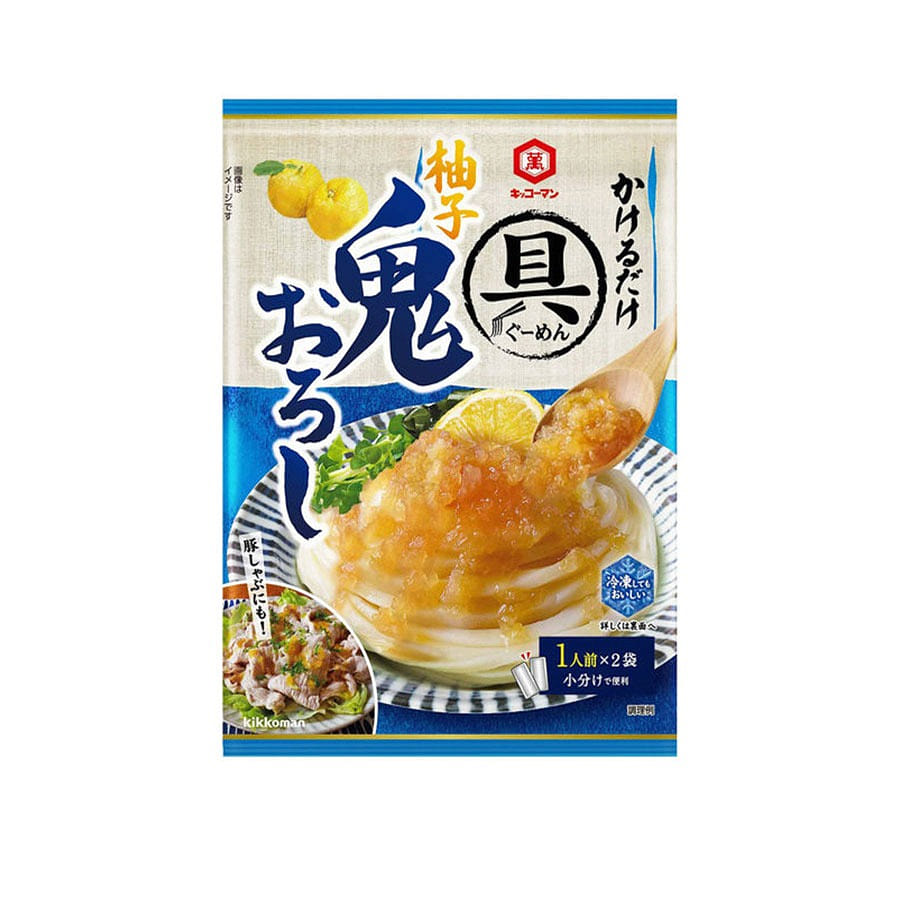 龜甲萬 具面 低卡調料 柚子蘿蔔泥 拌麪醬/ 84 克