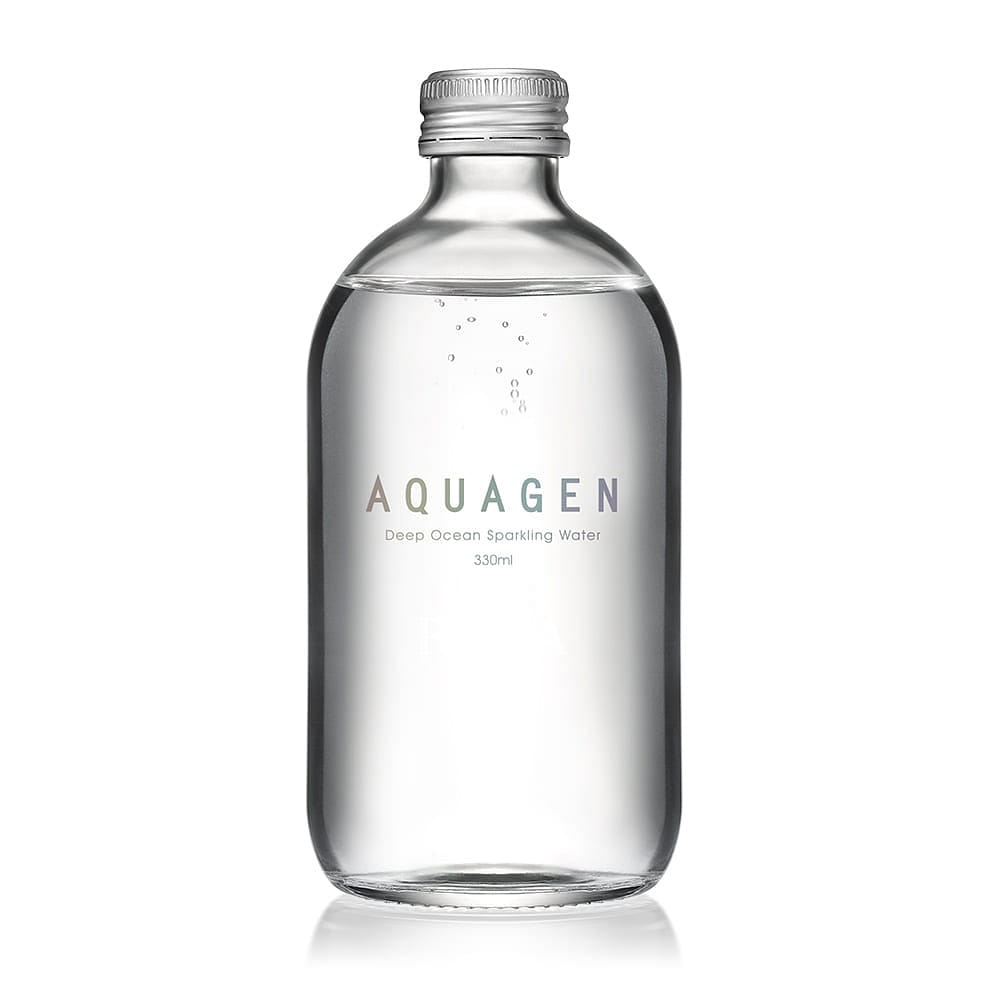 AQUAGEN Ocean Sparkling Juice Drink Original Flavor 330 มิลลิลิตร