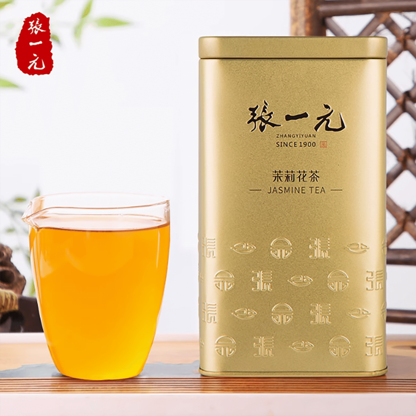 Zhang Yiyuan Jasmine Tea Premium Jasmine Maojian 200 กรัม