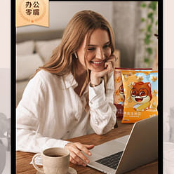 【三只松鼠】休闲零食膨化爆米花 童年味道 黄金玉米花/奶油味/70g 70 克