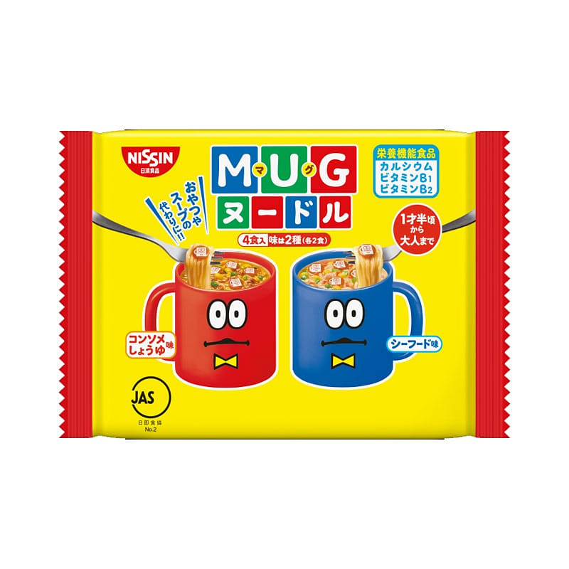 NISSIN Children's Noodles 94g Soy Sauce Flavor 1 개