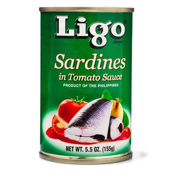 weee_canned_Ligo 菲律宾沙丁鱼番茄酱 5.5 盎司
