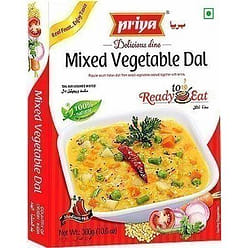 Priya Mixed Vegetable Dal (Ready-to-Eat), 10.6 oz box 10.6 oz