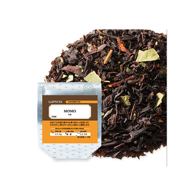 LUPICIA Green Tea Garden White Peach Black Tea 50g 1 ส่วน