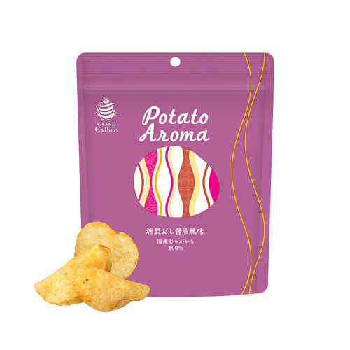 Calbee Potato Chips Smoked Broth Soy Sauce 60g 1 each