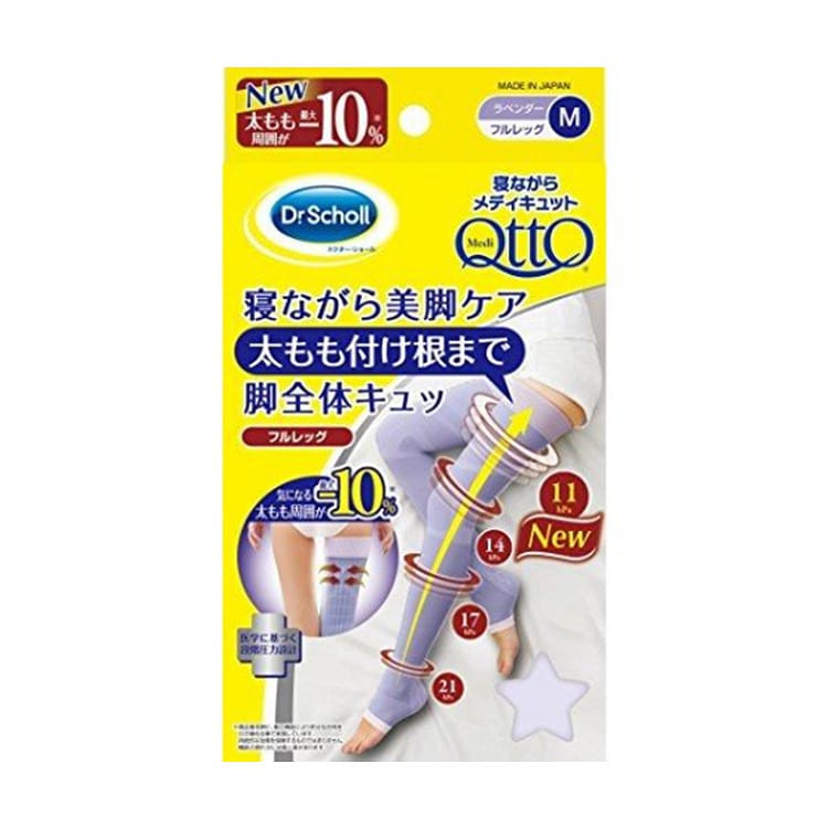 Dr.Scholl爽键 睡眠袜 高筒 1双 M 1 份