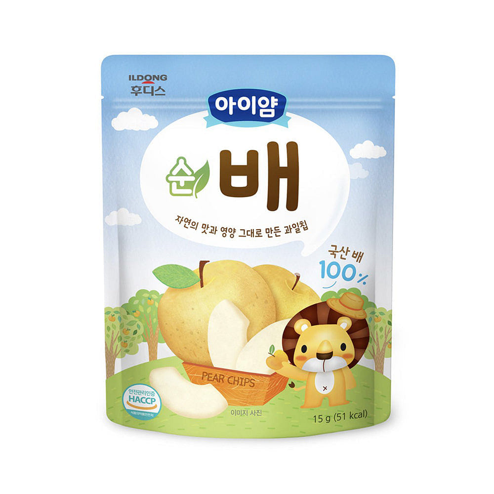 ILDONG FOODIS Aiyam Pure Pear 15g 1 each