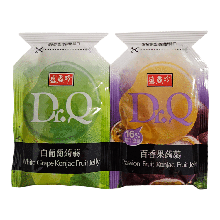 Get Taiwan - Triko Food - Dr. Q Konjac Fruit Jelly - Passion Fruit