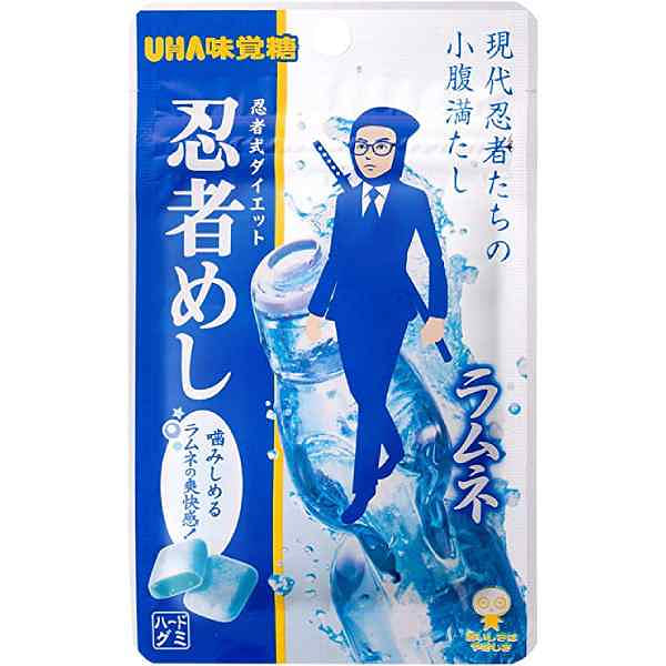 UHA Ninja Rice Gummy Soda Flavor 20g 1 each