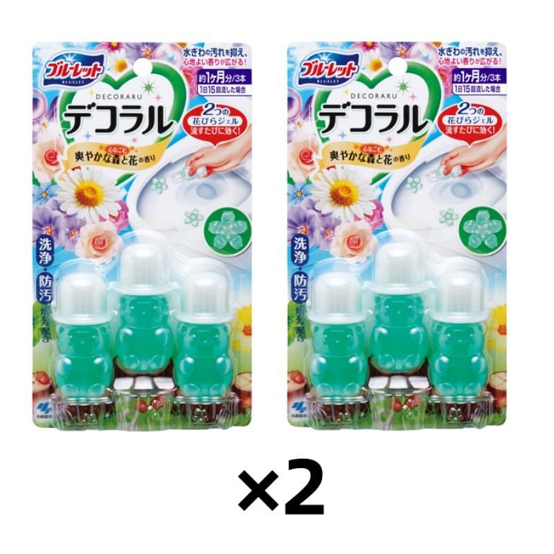 Kobayashi Forest Floral Toilet Freshener 7.5g*6 1 each