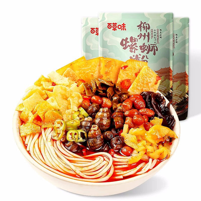 Authentic Liuzhou Snail Vermicelli Hot and Sour Vermicelli Rice Noodle in Bag 330 グラム