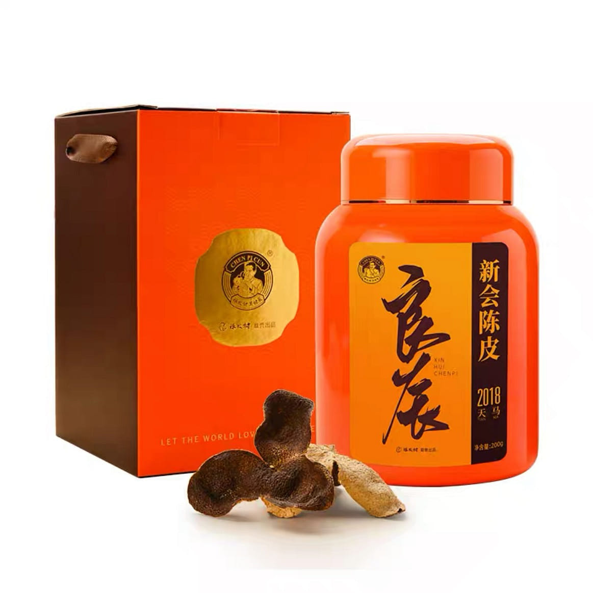 Chen Pi Cun Liangchen 2018Tianma Tangerine Peel 200g 200 그램
