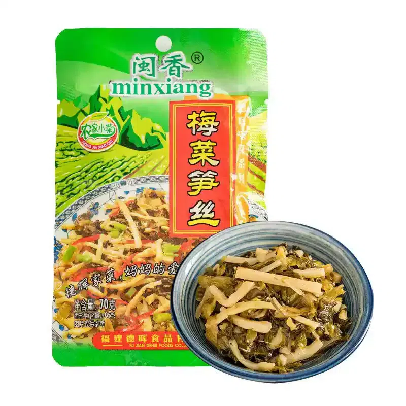 Min Xiang Mei Cai Bamboo Shoot Shredded 70g * 5 pa 350 g