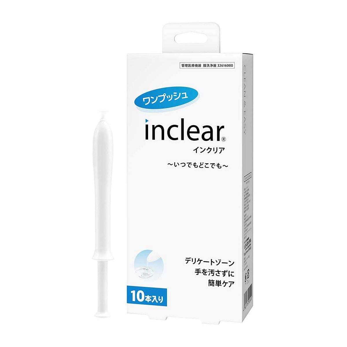 Inclear Vaginal Cleanser 10pcs 1 케이스
