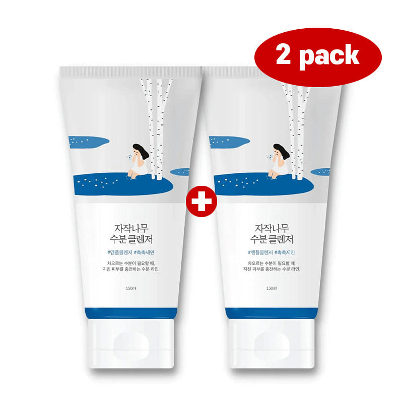 ROUND LAB Birch Moisturizing Cleanser 150ml (2 pack) 1 개입