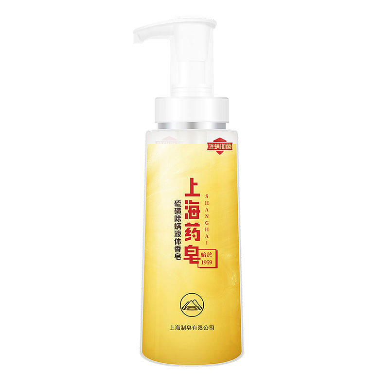 Shanghai Yaozhao Gentle Sulfur Liquid Soap 320 그램