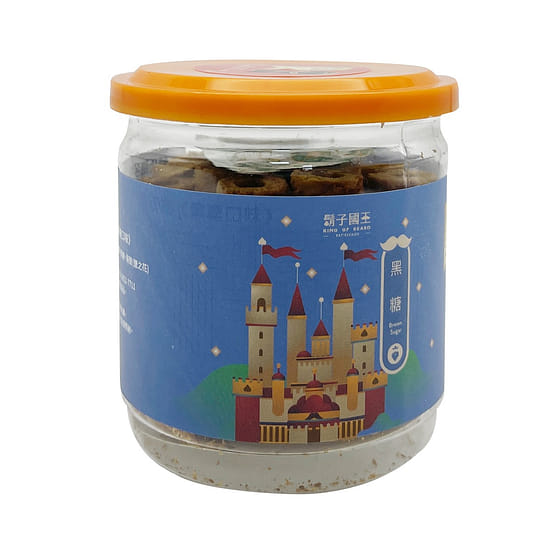 weee_snack_KING OF BEARD Butter Eggrolls (Brown Sugar) 90 g