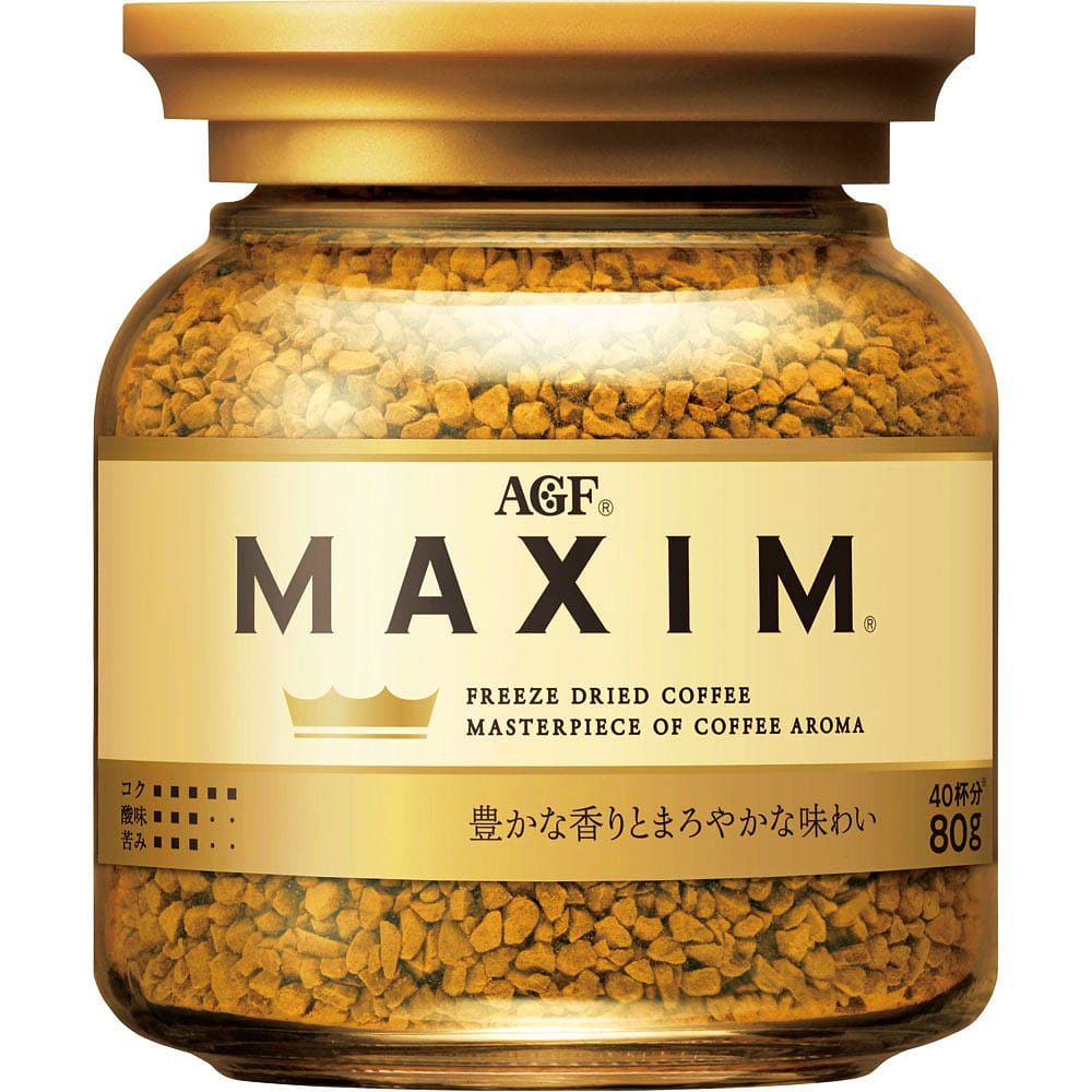 AGF Maxim Instant Coffee 80g jar 1 개
