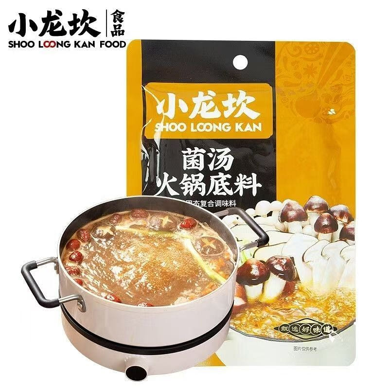 Xiaolongkan mushroom soup hot pot base 100g * 1 bag Yunnan mushroom soup package Chongqing clear soup 100 g