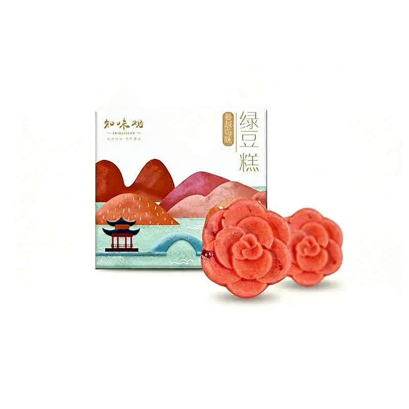 Zhiweiguan Cranberry Mung Bean Cake 100g*1 100 g