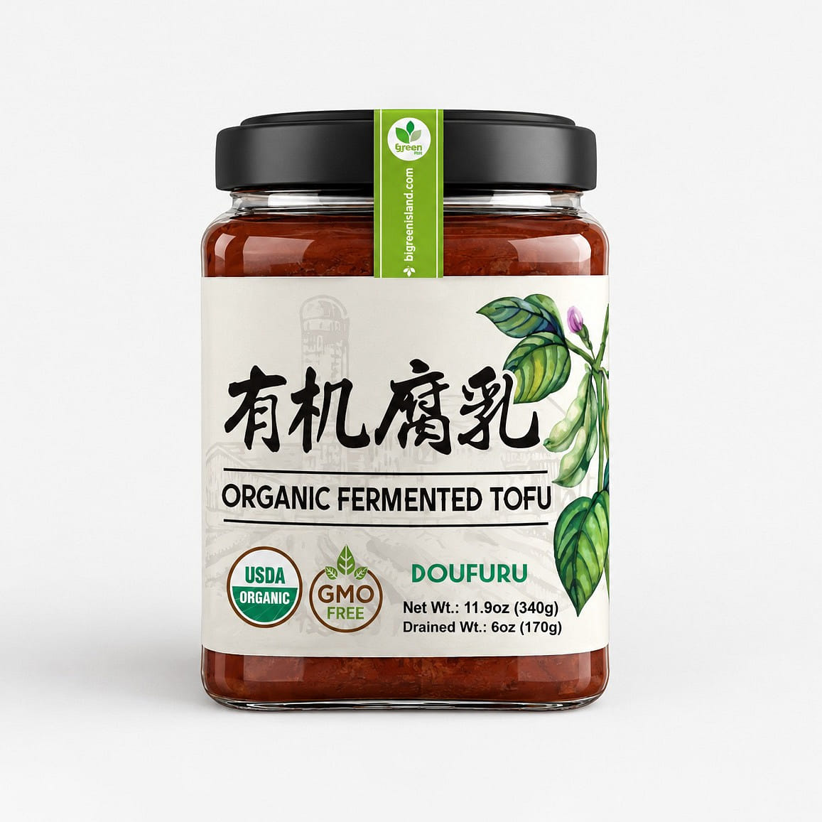 Organic Fermented Tofu 340 g