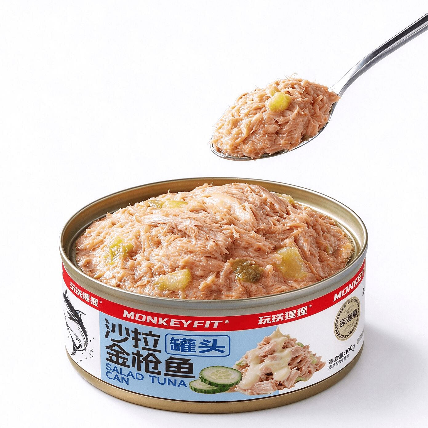 Ready-to-eat 100g canned tuna salad 100 g