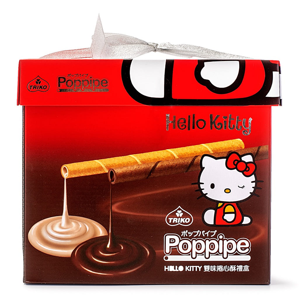 RIKOFOODS 헬로키티 웨이퍼롤 630 그램