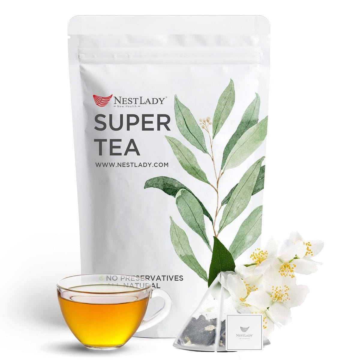 NESTLADY 자스민 그린 티 꽃향 꽃차 청량차 패키지 20개 60g 1 개입