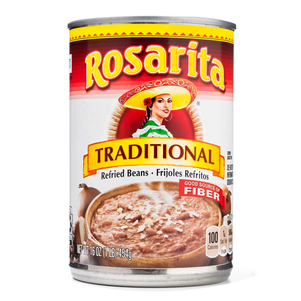 Rosarita Traditional Refried Beans 16 oz