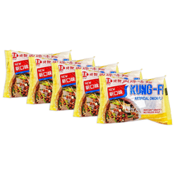Kung-fu Instant Oriental Noodle Soup Onion Flavor pack of 5 1 each