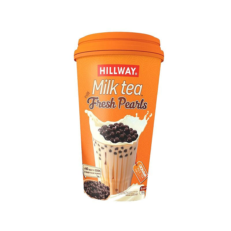 Okinawa Milk Tea Fresh Pearl Cup (Pack Of 2) 70 그램