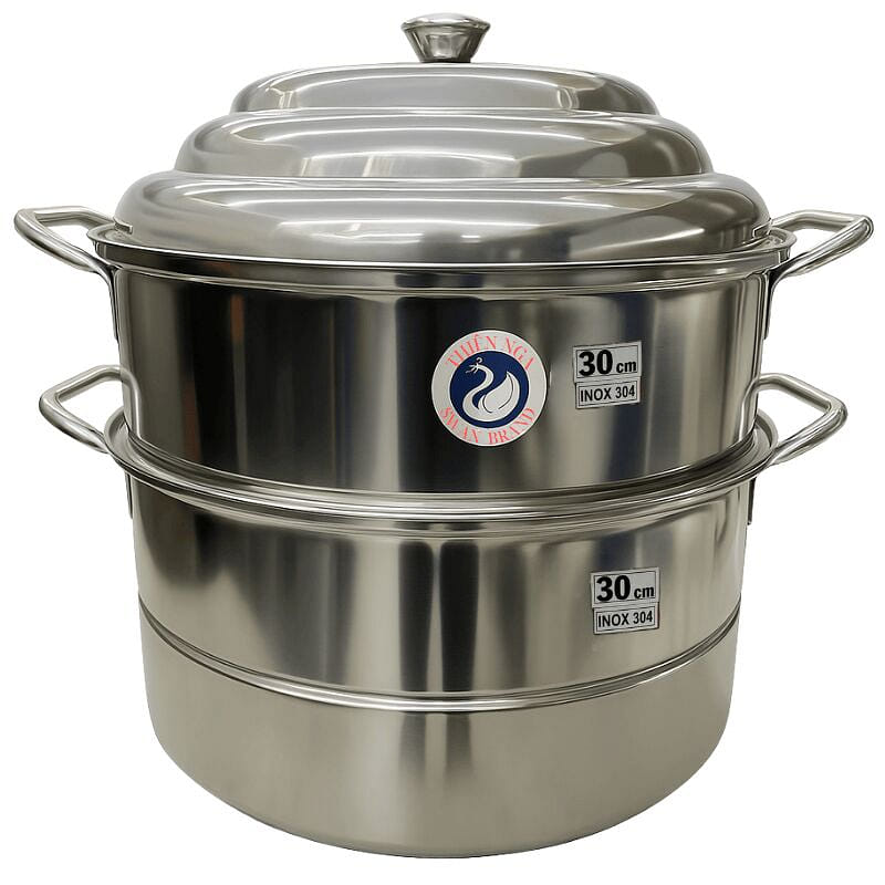 Swan 3-Tier 30cm Stainless Steel Steamer (SUS 304) 1 개