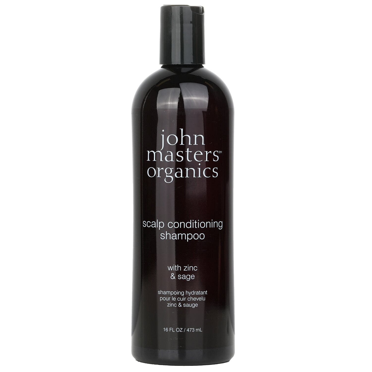 John Masters Organics Zinc and Sage 2-in-1 Shampoo and Conditioner for Dry Scalp 473 ml(ミリリットル)