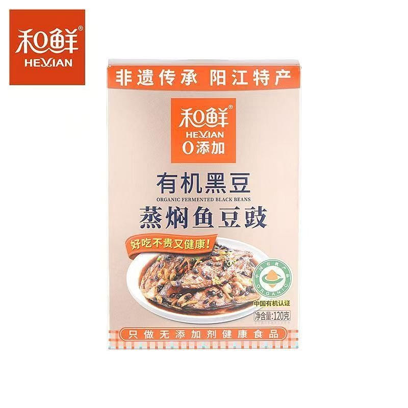 和鮮有機黑豆蒸燜魚豆豉120克 120 克