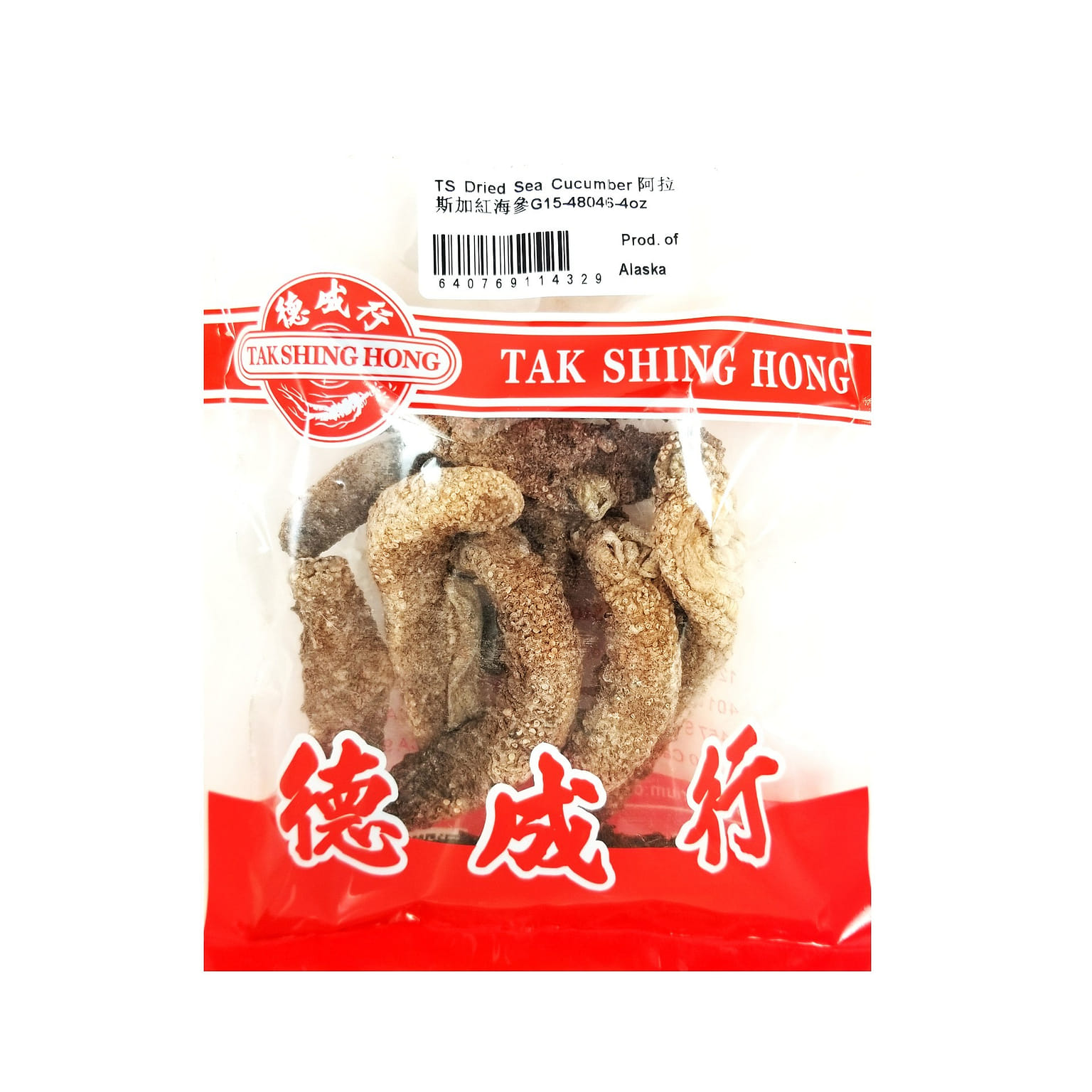 TAK SHING HONG G15 Alaska Sea Cucumber 4 온스