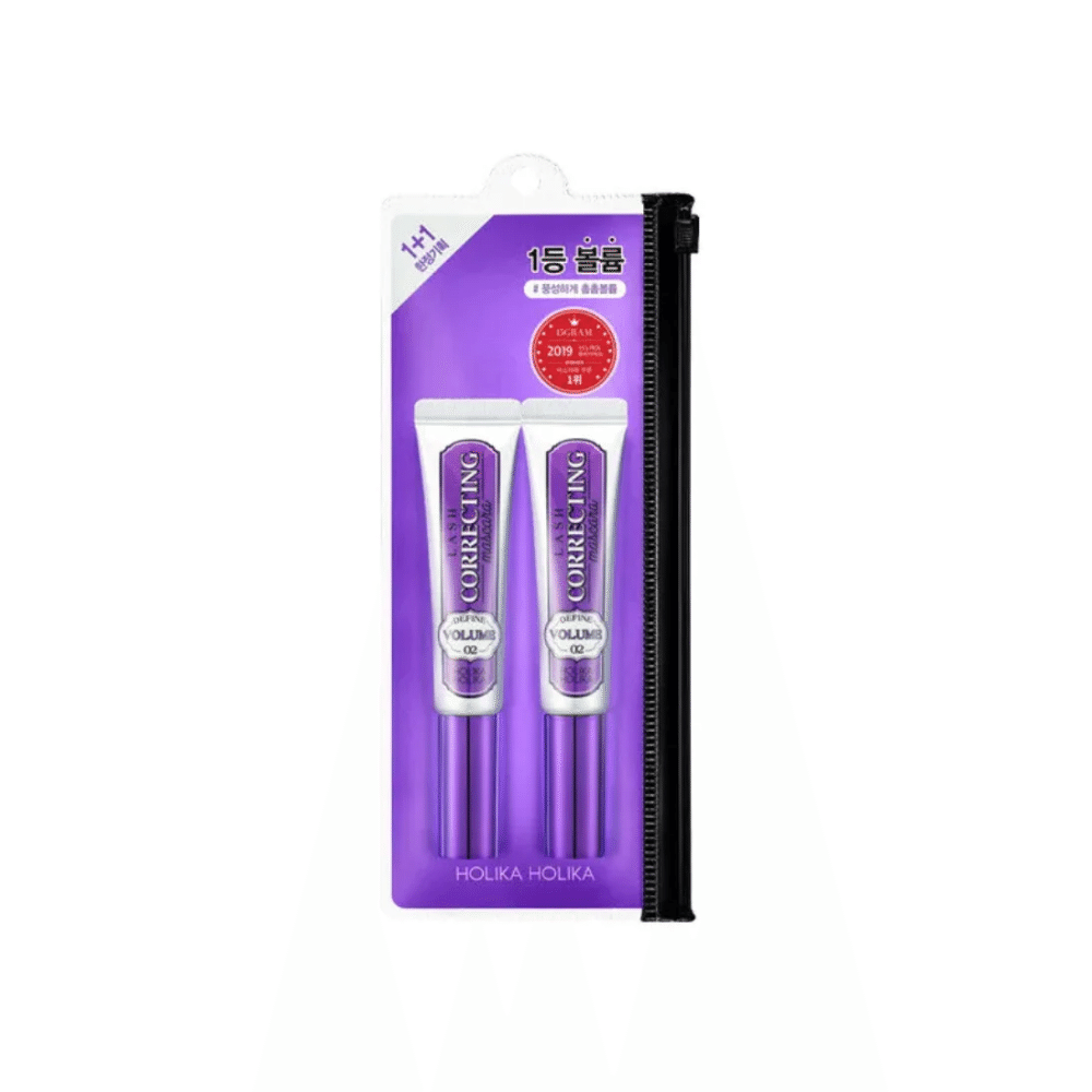 HOLIKA HOLIKA Lash Correcting Mascara- 03 Long Extension (1+1) 1 each