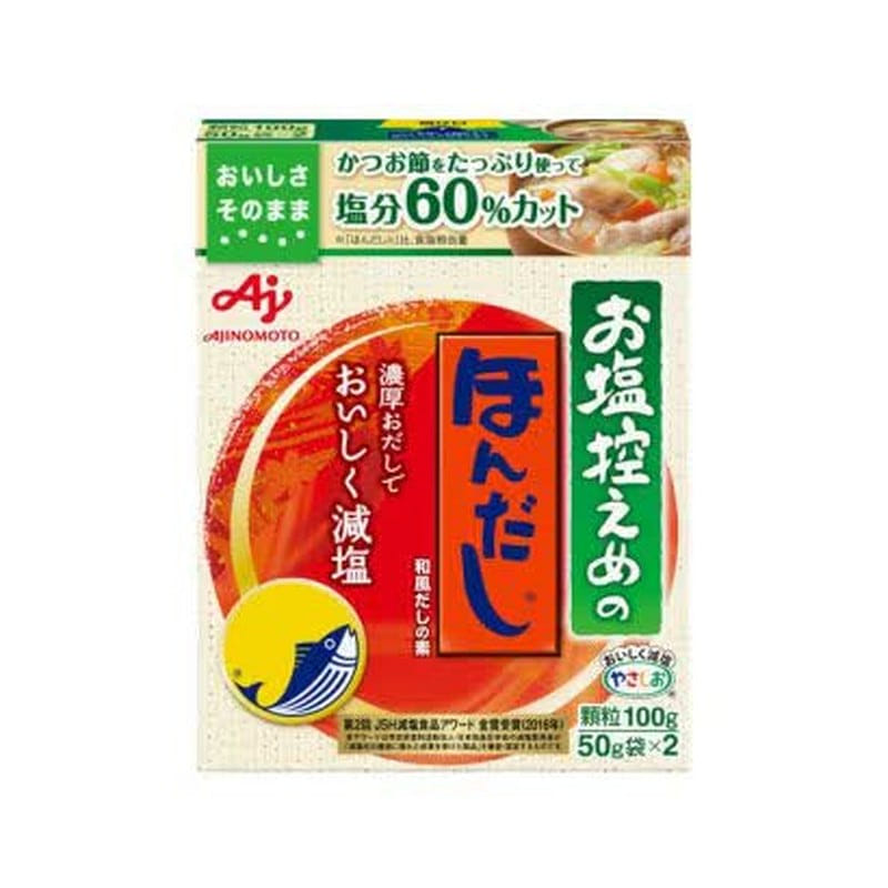Ajinomoto Hon dashi Low Salt 100g 1 개