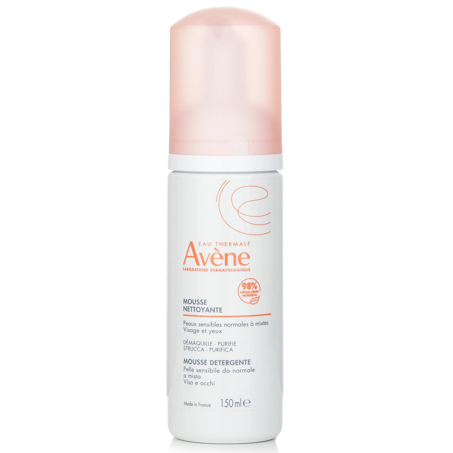 Avene Mousse Detergente Cleansing Foam 150ml 150 밀리리터
