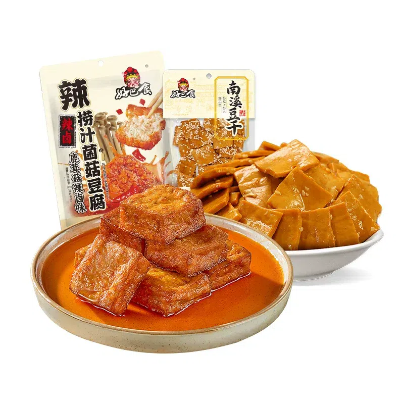 好巴食鹿茸菇川辣南溪豆干 200g*1 袋 18.28 克