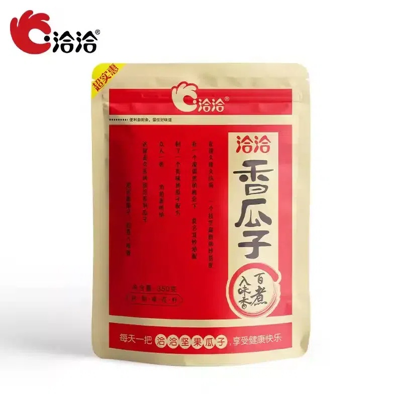 Qiaqia Melon Seeds 350g*1 Bag, Five-Spice Flavor 350 g