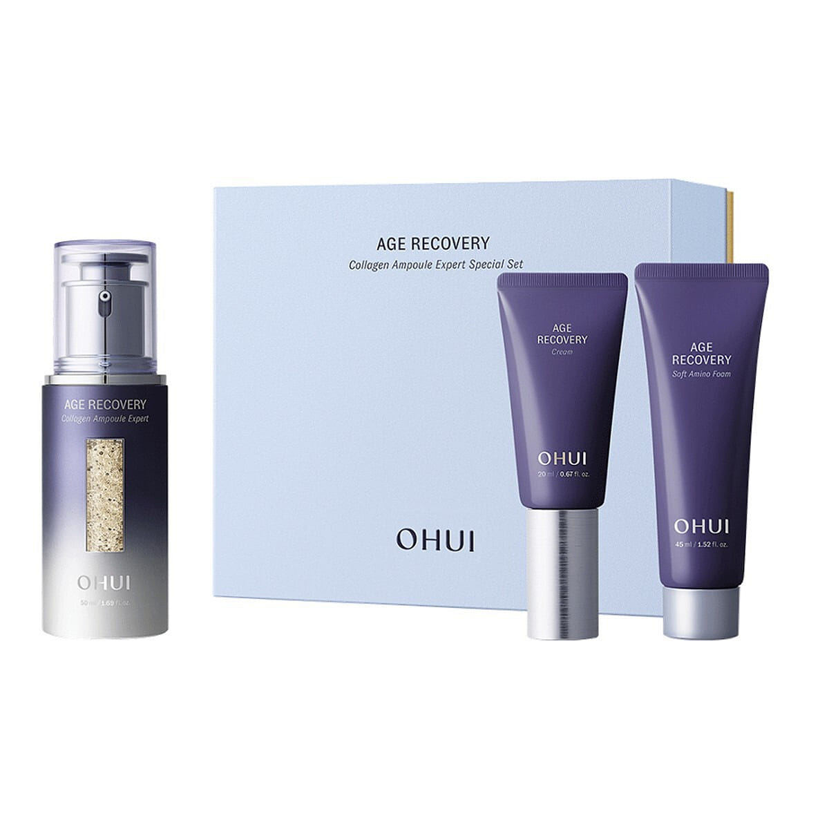 OHUI Age Recovery Collagen Ampoule Expert Set 1 개입